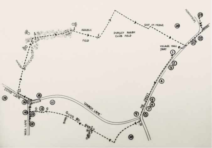 Stinchcombe Village Heritage Walk Map
