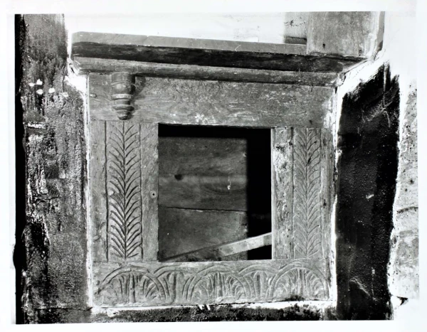 Spice cupboard minus door c.1969