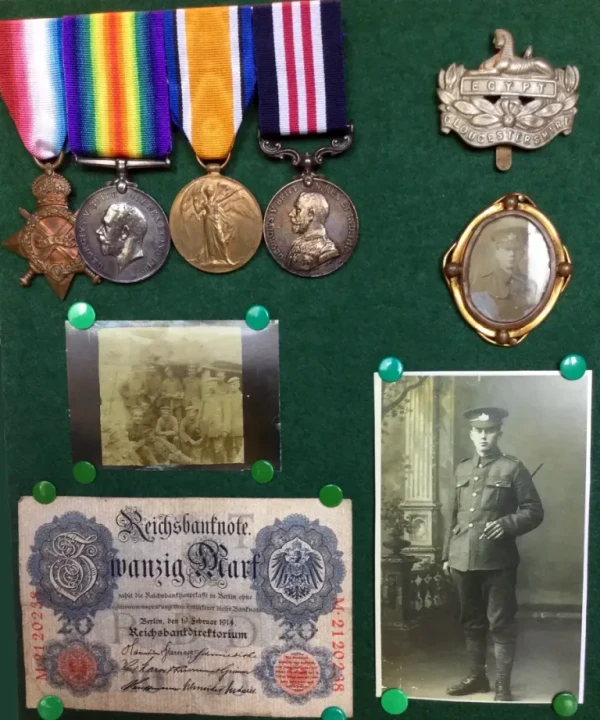 William Harper’s WWI memorabilia