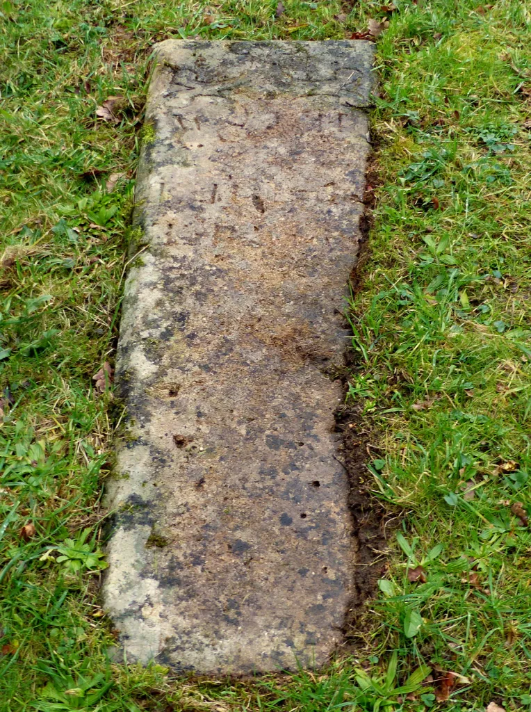 Medieval cross slab, estimated date late 12th to early 13th century
