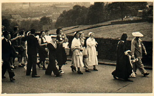 Photo of a Whit Walk in Huddersfield, West Yorkshire Anon