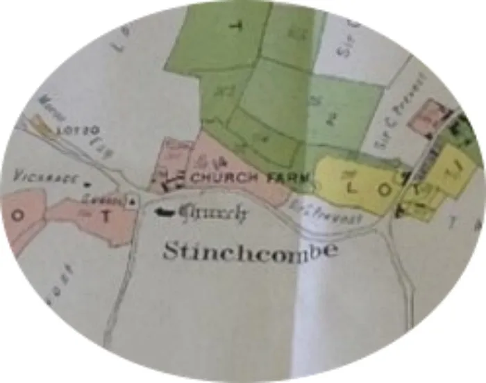 The Zoomed image of Church Farm on the Map