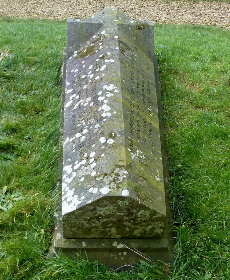 The grave of Rev. Isaac Williams